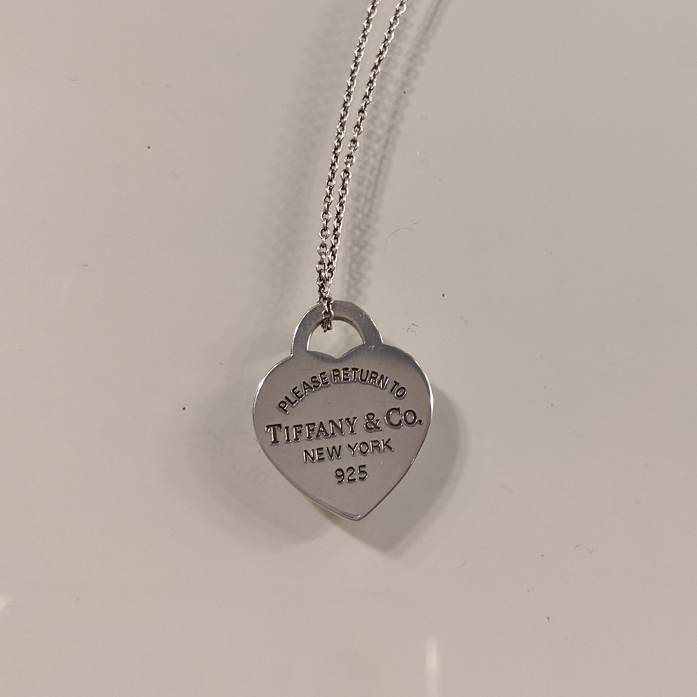 Tiffany Heart Tag Necklace